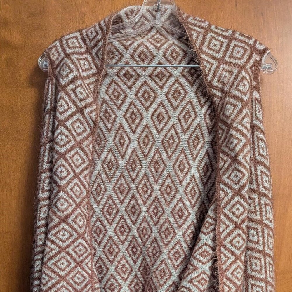New with Tags M Rena Frux Fur Vest, One size fits all